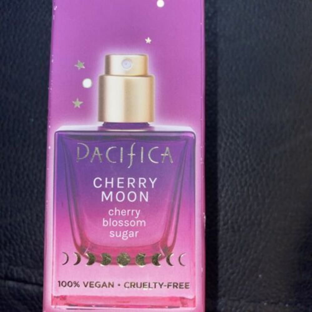 Pacifica Cherry Moon Cherry Blossom Sugar Spray Perfume 1 fl oz. NIB Vegan. P - Picture 2 of 3